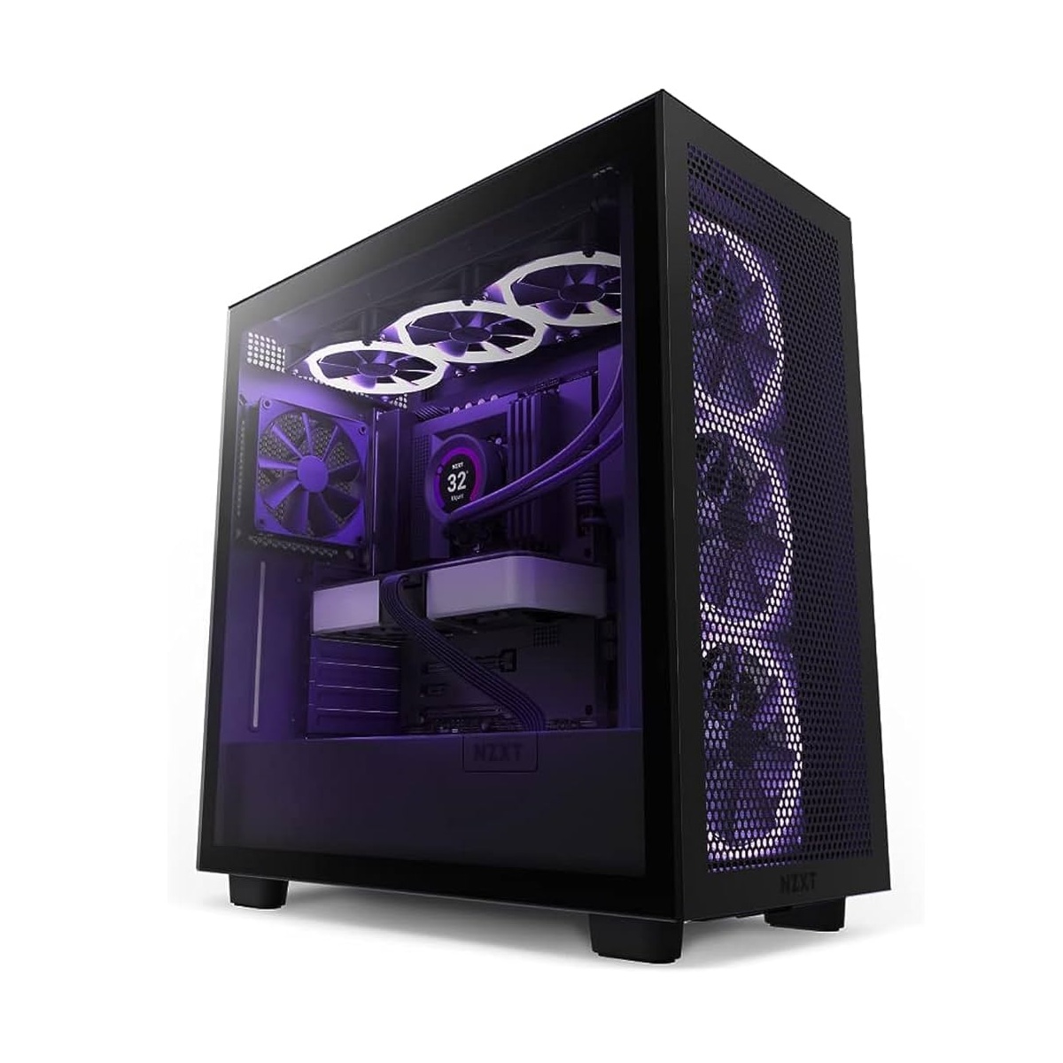 Photo d'un boitier conseillé NZXT H7 Flow 2022 