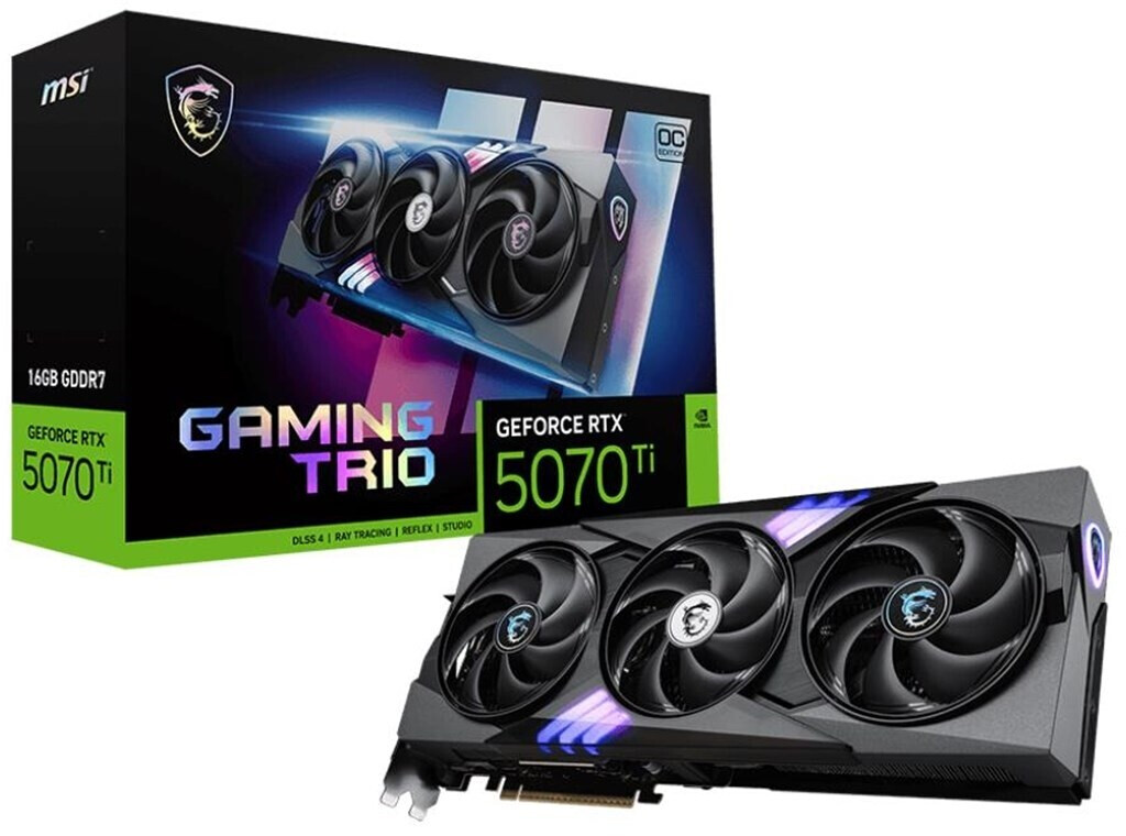MSI RTX 5070 ti gaming trio