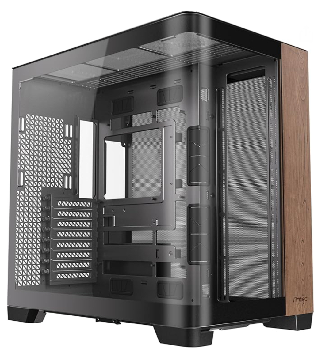 Photo d'un boitier conseillé Antec C8 Curve Wood 