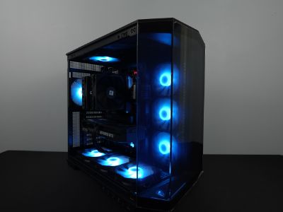 Photo d'un pc, monté en stream, avec comme référence : GaufreGentille - 1800€ 