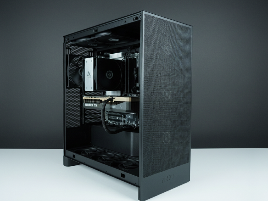 Photo d'un pc, monté en stream, avec comme référence : xpoto - 1950€ 